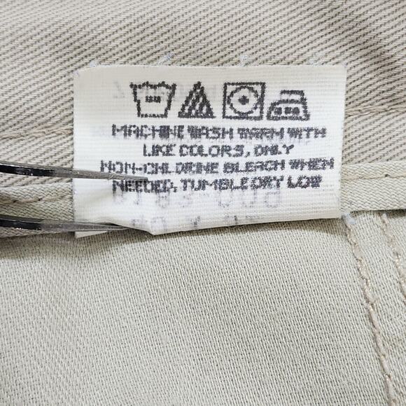 Timbercreek by Wrangler Pants Mens 40 X 32 Tan Flat Front Chino Cotton Office - Picture 5 of 10